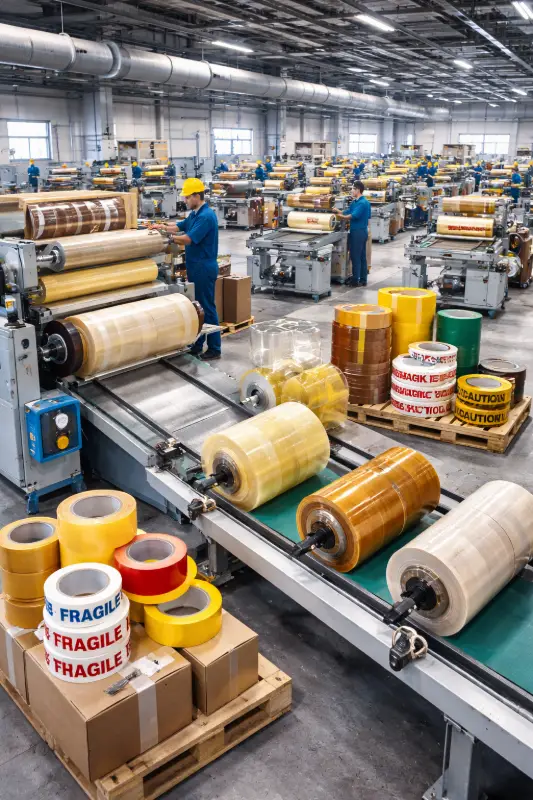 Tape manufacturing facility
